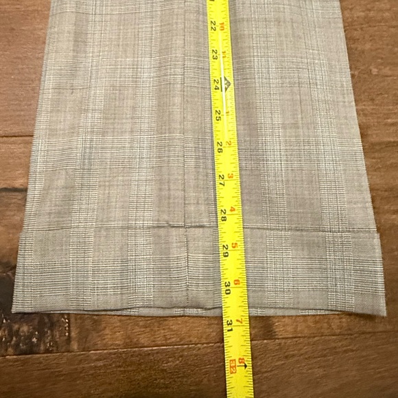 Banana Republic Martin Fit Trousers - Gray, Brown, Baby Blue, and White - Picture 8 of 8